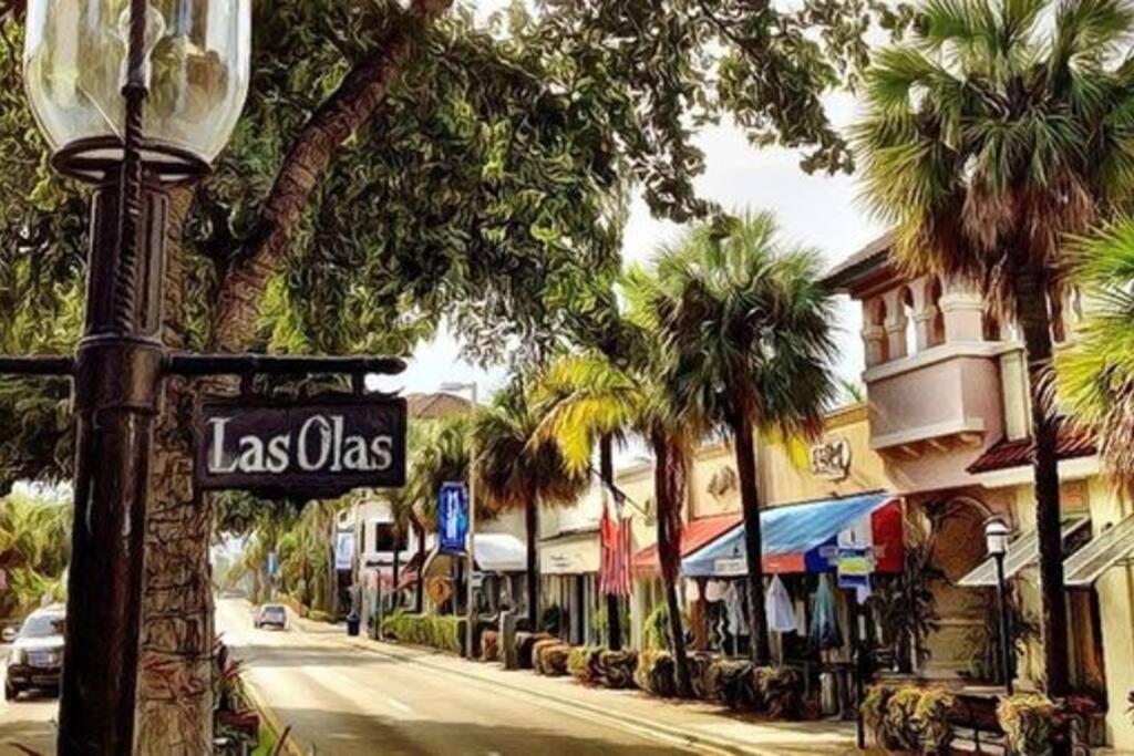 4-Plex Lejlighed Fort Lauderdale Eksteriør billede